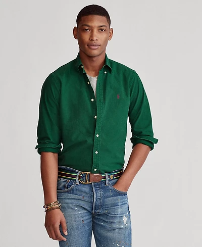 Polo Ralph Lauren Men's Garment-Dyed Oxford Shirt
