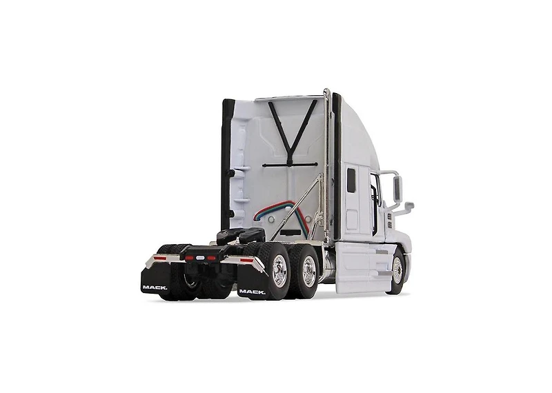 First Gear Dcp 1/64 Mack Anthem Sleeper Cab White w/ 53ft Box Trailer