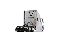 First Gear Dcp 1/64 Mack Anthem Sleeper Cab White w/ 53ft Box Trailer