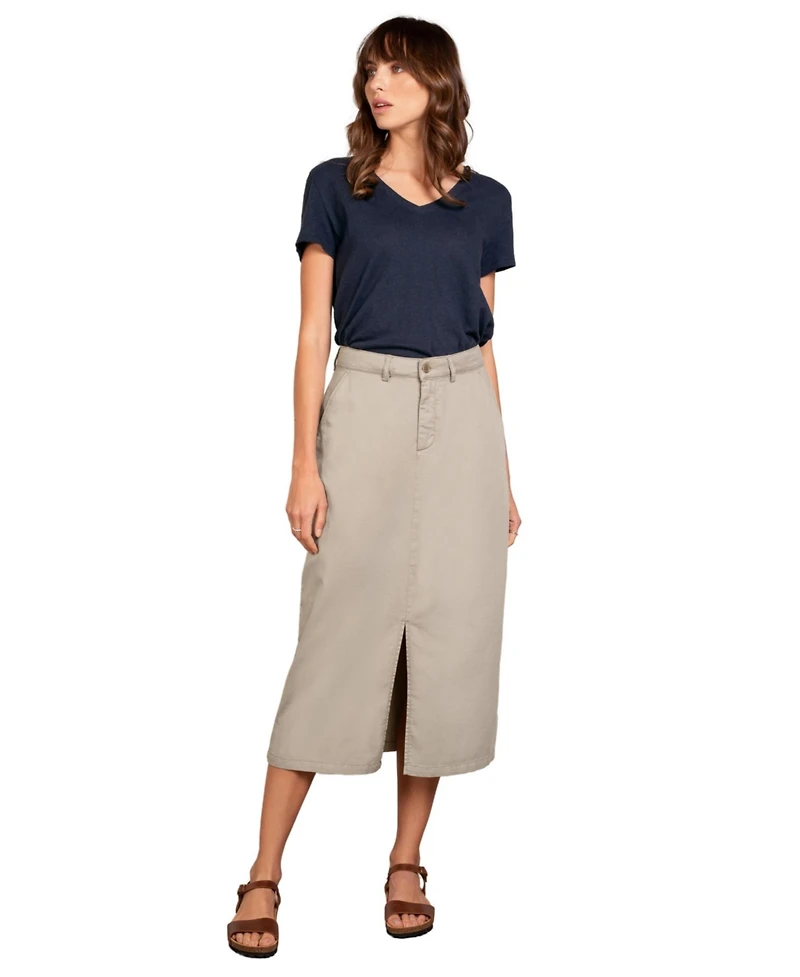 Celtic & Co. Women's Twill Midi Skirt