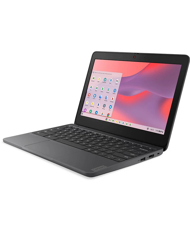 Lenovo 100e Chromebook Gen 4 11.6" Hd Touchscreen Laptop, Intel N100 0.8GHz, 8GB Ram, 64GB eMMC, ChromeOS, Graphite Gray