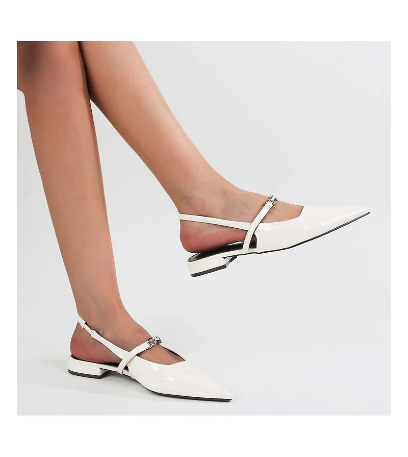 Victoria Slingback Flat