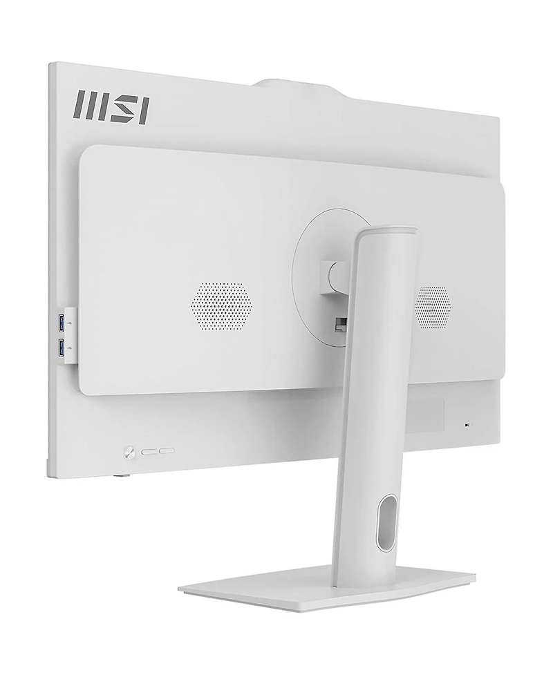 Msi Modern AM272P 1M-820US 27" Full Hd All-In-One Desktop Computer, Intel Core 7-150U 1.8GHz, 32GB Ram, 1TB Ssd, Windows 11 Home, White