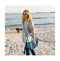 ChillBelle Backpack Cooler for Women – Lightweight Insulated Tote with Dual Straps, Waterproof Liner, Wine Bottle Pockets, Leak-Resistant Zippe