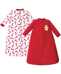 Hudson Baby Girls Long-Sleeve Fleece Sleeping Bag
