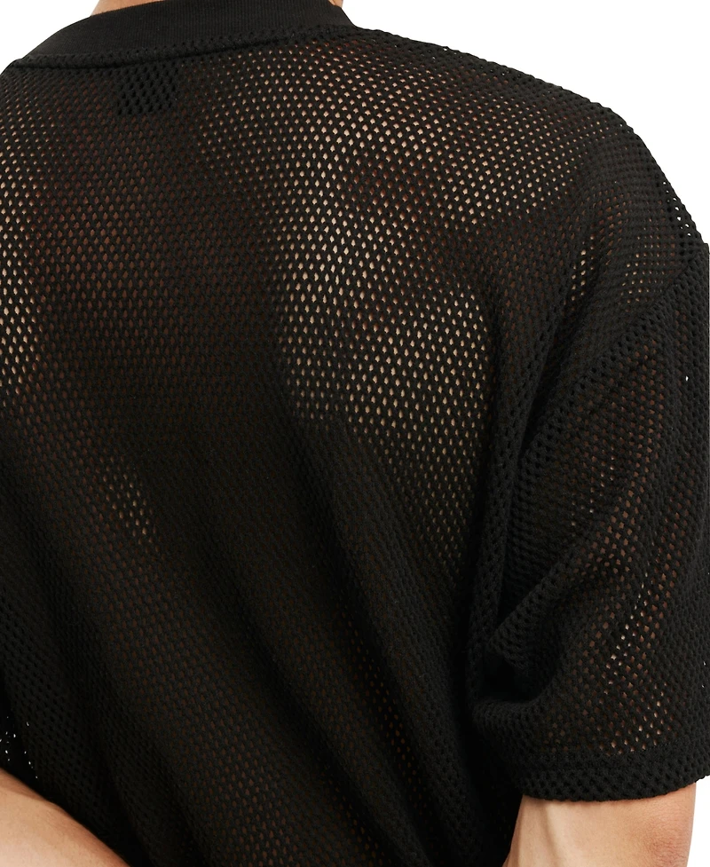 Cotton On Men's Cropped Fit Knitted T-Shirt