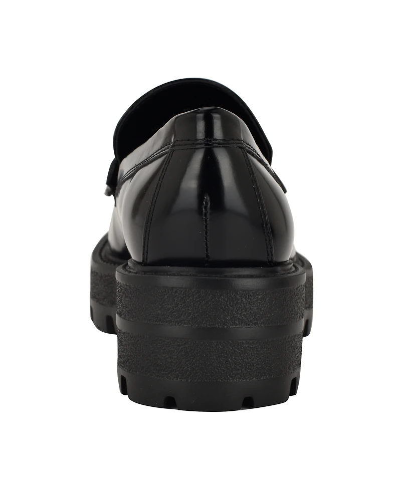 Guess Women's Yanika G Hardware Lug Sole Loafers