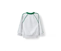 Cotton On Little Boys Polo Collar Fleece Top