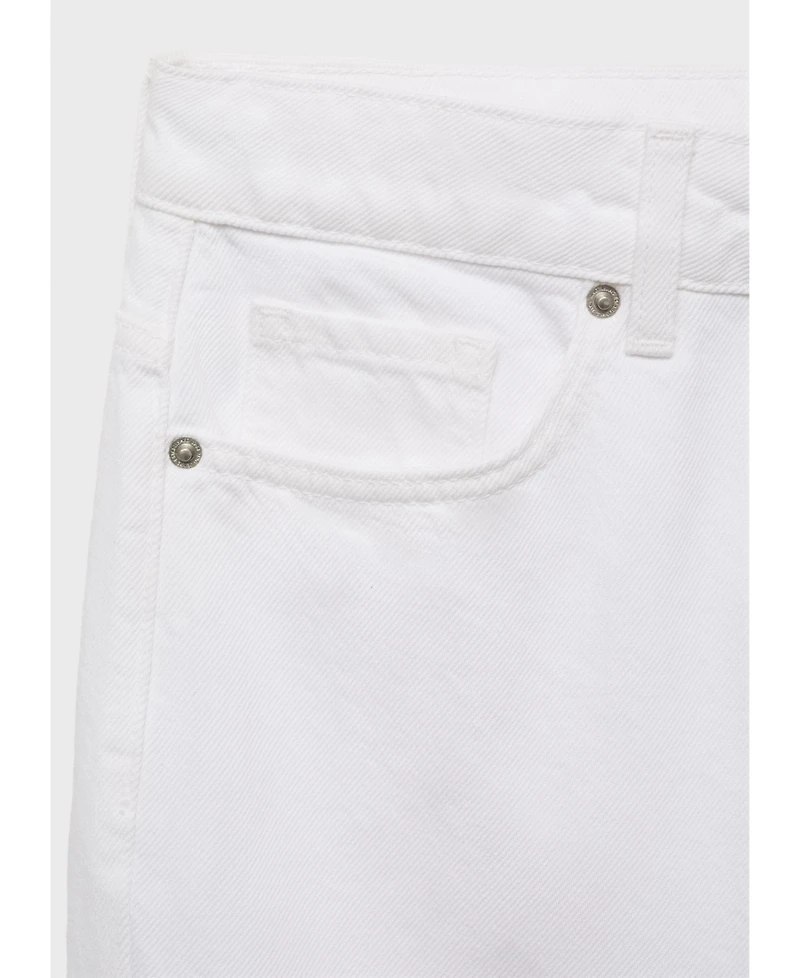 Mango Women's Mid-Rise Straight Jeans