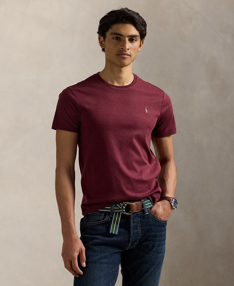 Polo Ralph Lauren Men's Custom Slim Fit Soft Cotton T-Shirt