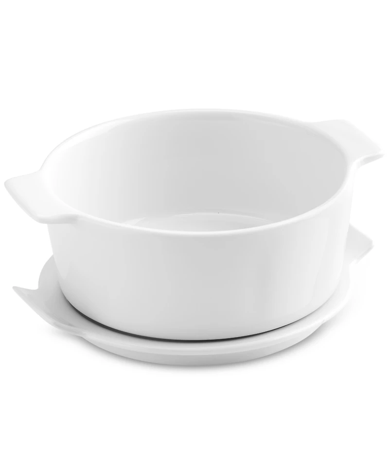 The Cellar Whiteware Cocotte and Lid, Exclusively at Macy's
