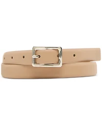 Steve Madden Textured Faux-Leather Belts, Set of 3