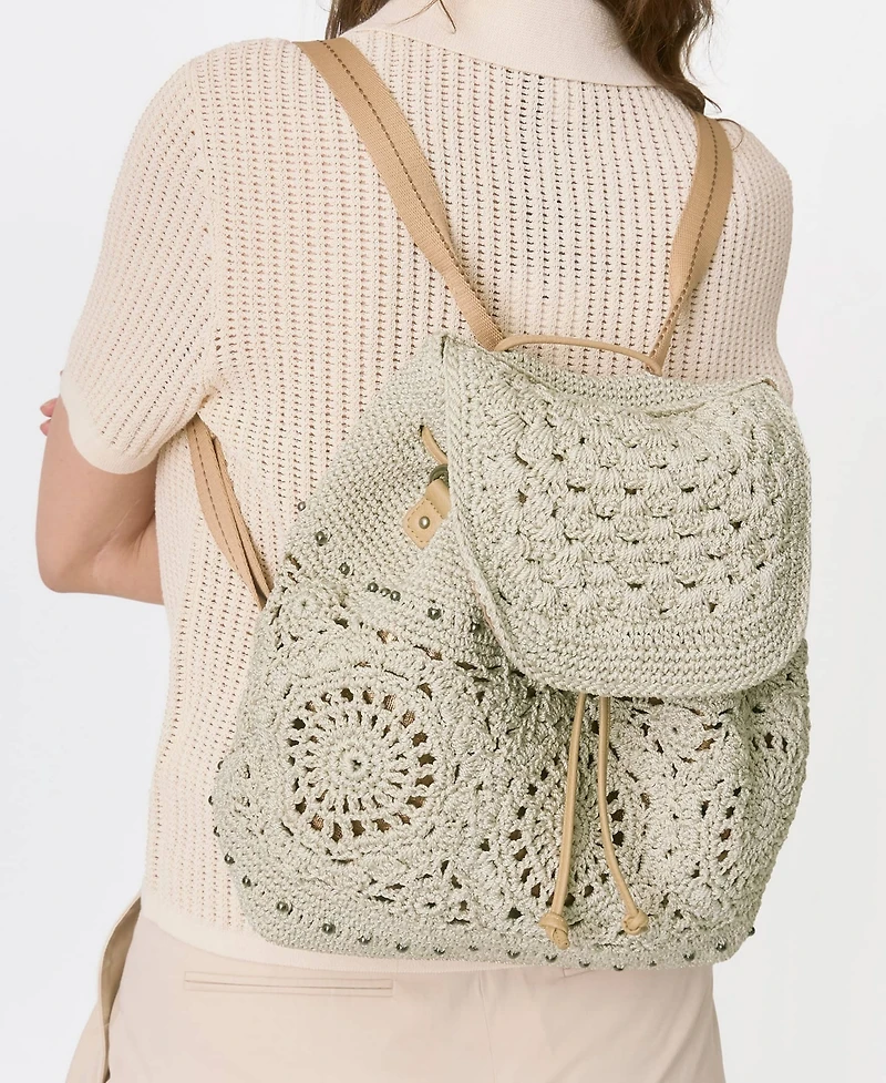 Women's Sayulita Crochet Backpack