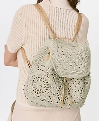 Women's Sayulita Crochet Backpack