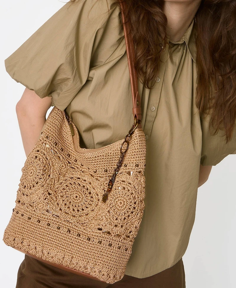 The Sak Sequoia Crochet Medium Hobo Bag