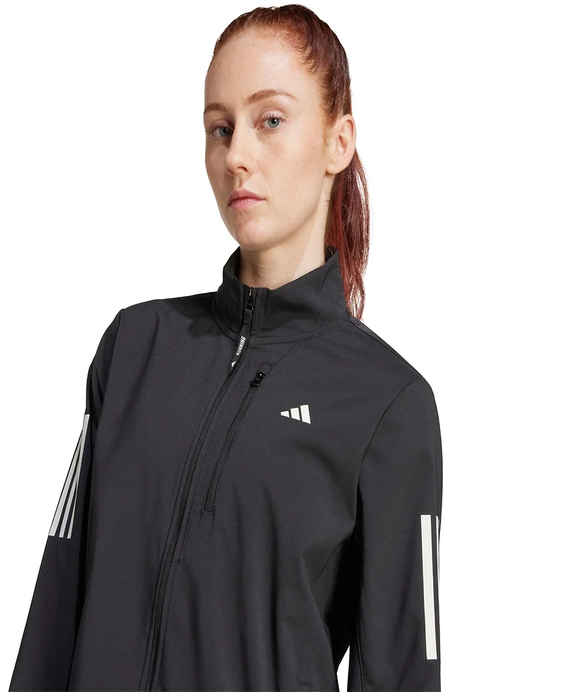 adidas Women's Own The Run Winterized Zipper closure Jacket