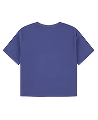 abercrombie kids Girls New York Crest Boxy T-Shirt