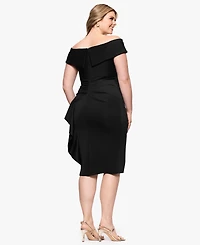 Xscape Plus Sweetheart-Neckline Sheath Dress
