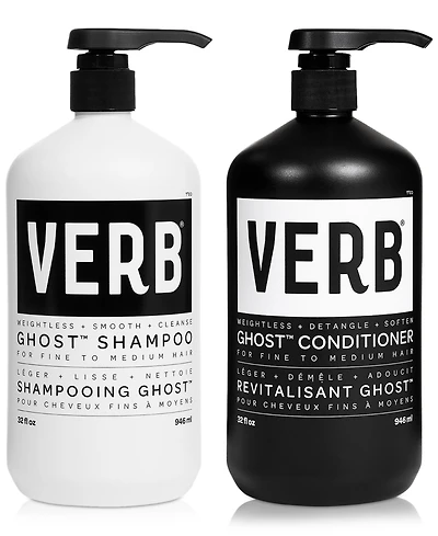 Verb 2-Pc. Ghost Shampoo & Conditioner Jumbo Set