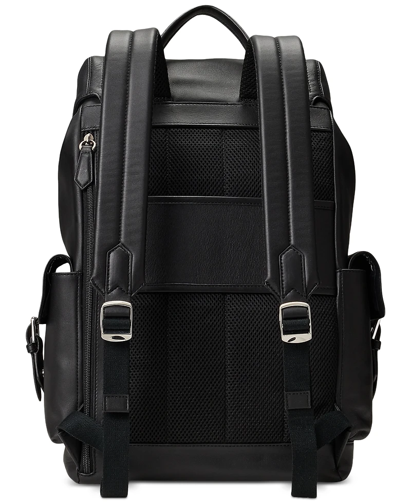 Polo Ralph Lauren Men's Smooth Leather Backpack