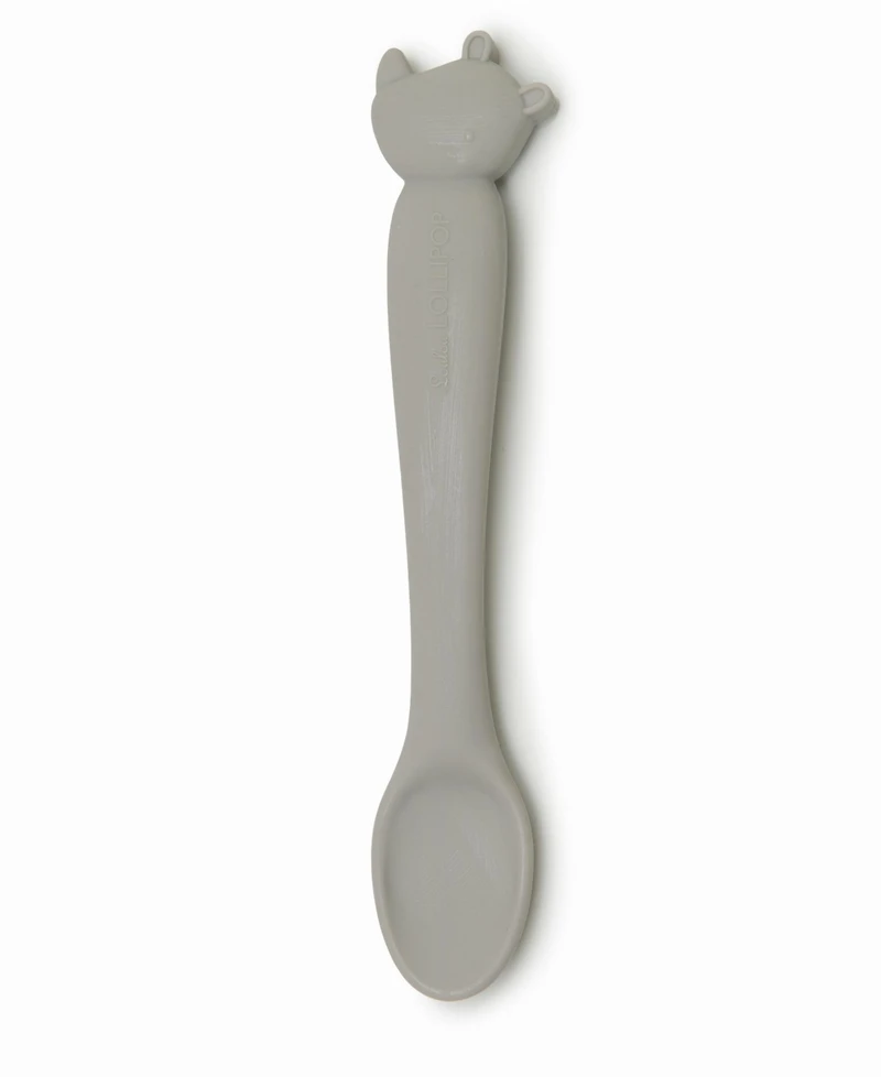 Loulou Lollipop Baby Long Sleeve Bib Spoon Set