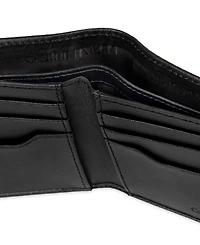 Calvin Klein Men's Rfid Overlapping Saffiano Slimfold Wallet