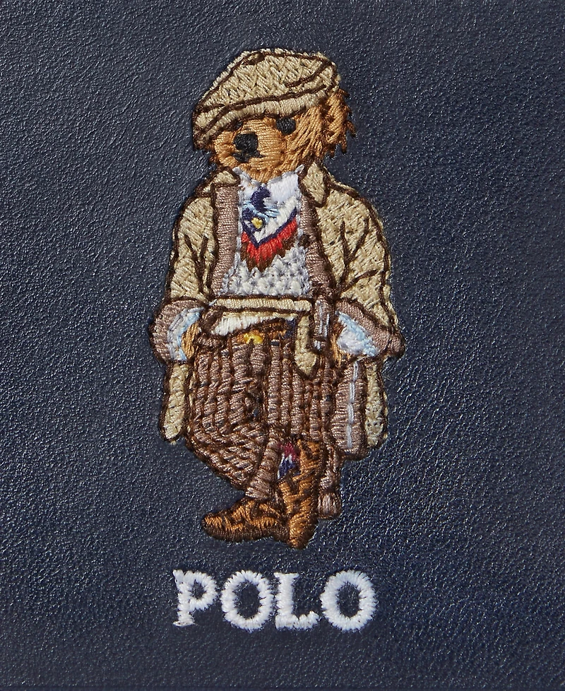 Polo Ralph Lauren Men's Polo Bear Leather Card Case