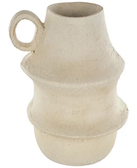 Rosemary Lane Paper Mache 14.35" Modern Vase