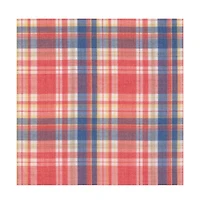 Scott Barber Men's Retro Voil Plaid, Berry
