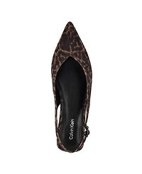 Calvin Klein Women's Galiana Pointy Toe Slingback Flats