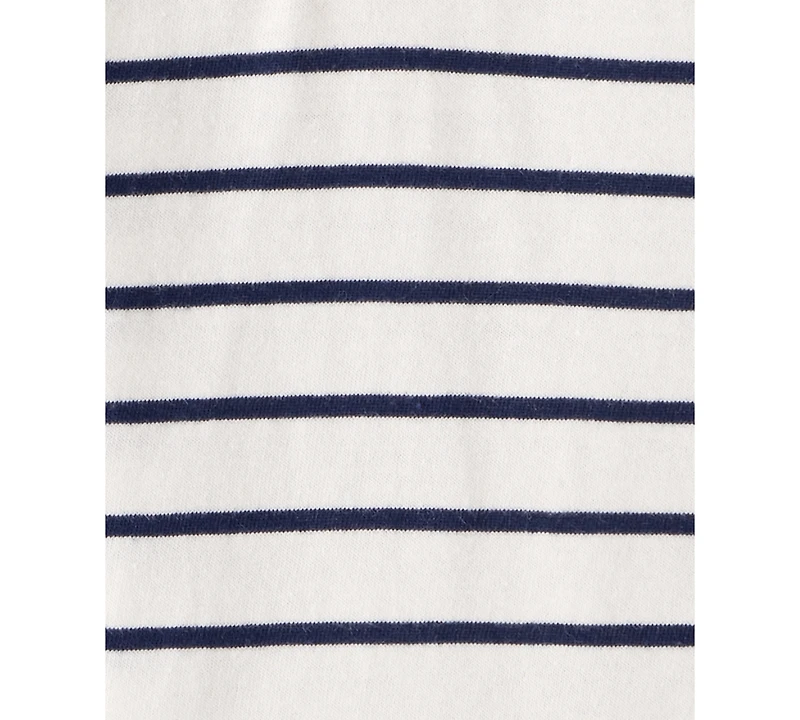 Carter's Baby Boys Striped Hooded Long-Sleeve Bodysuit & Pants, 2 Piece Set