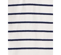 Carter's Baby Boys Striped Hooded Long-Sleeve Bodysuit & Pants, 2 Piece Set