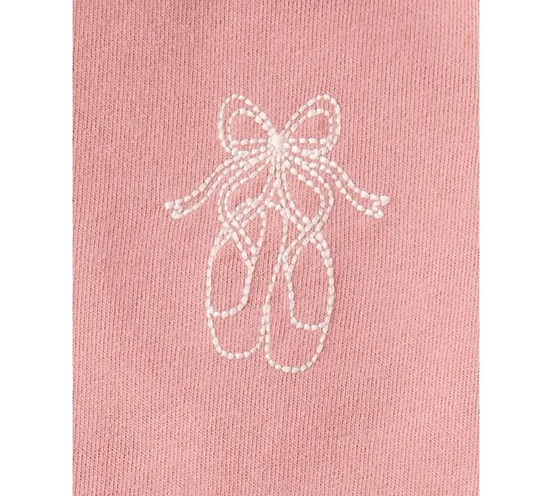 Carter's Baby Girls Ballet Little Pullover Top, Bodysuit & Pants, 3 Piece Set