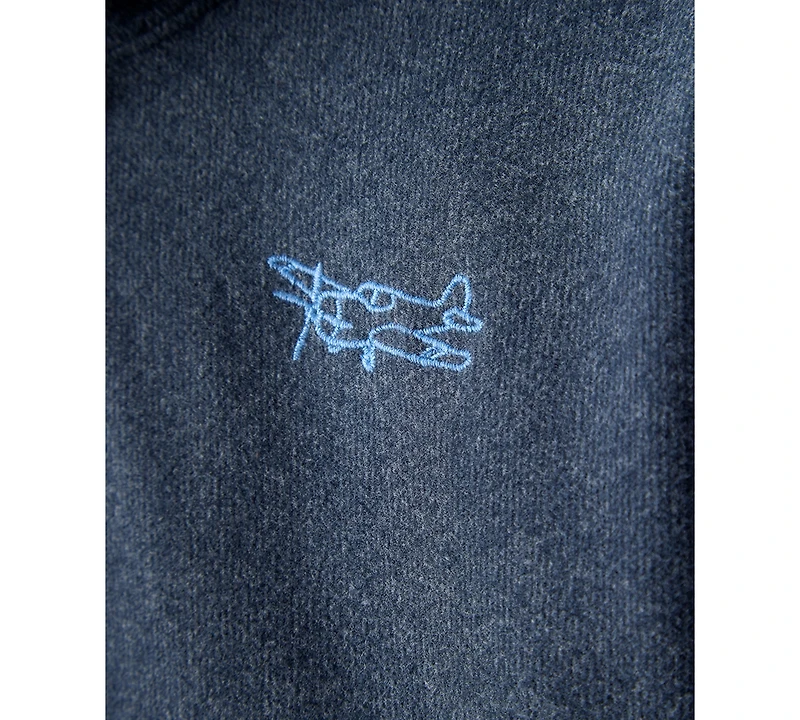 Carter's Baby Boys Plane Quarter-Zip Pullover & Pants, 2 Piece Set