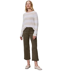 Sanctuary Women's Textured Raglan Crewneck Sweater