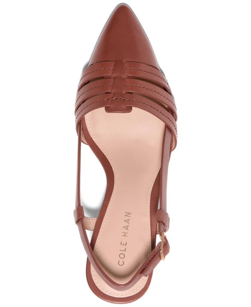Cole Haan Women's Mylah Huarache Slingback Pumps
