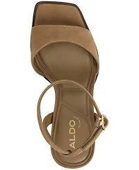 Aldo Women's Lothon Two-Piece Platform Heeled Dress Sandals
