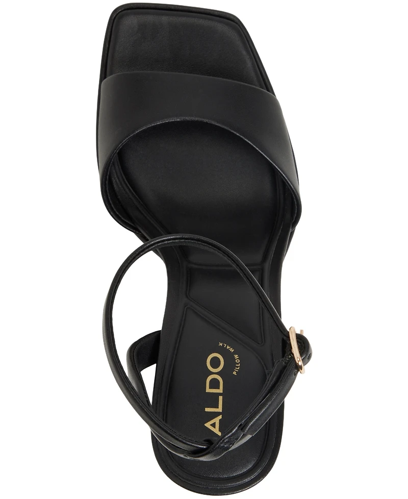 Aldo Women's Lothon Two-Piece Platform Heeled Dress Sandals