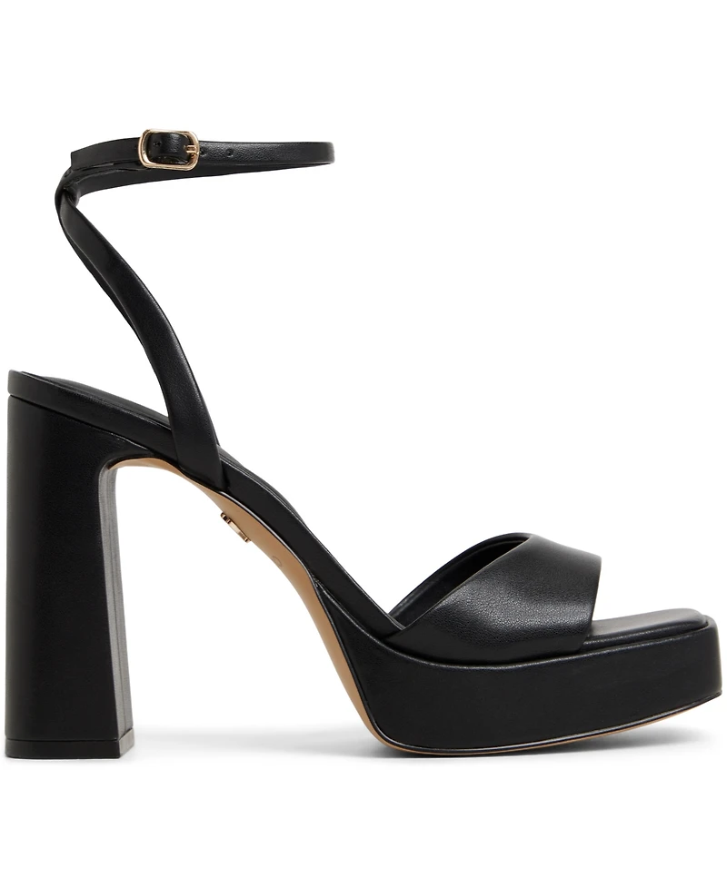 Aldo Women's Lothon Two-Piece Platform Heeled Dress Sandals