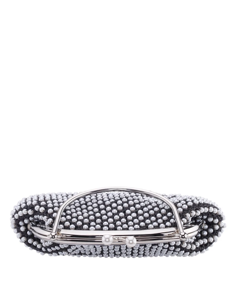 Nina Vintage Style All Over Frame Clutch Bag
