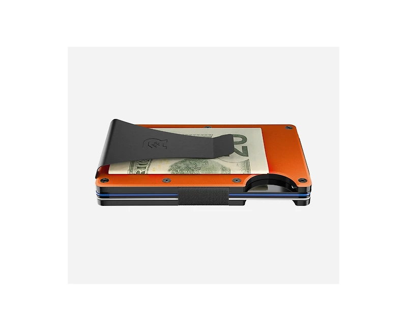 The Ridge Men's Ridge Wallet - Basecamp Orange - Money Clip