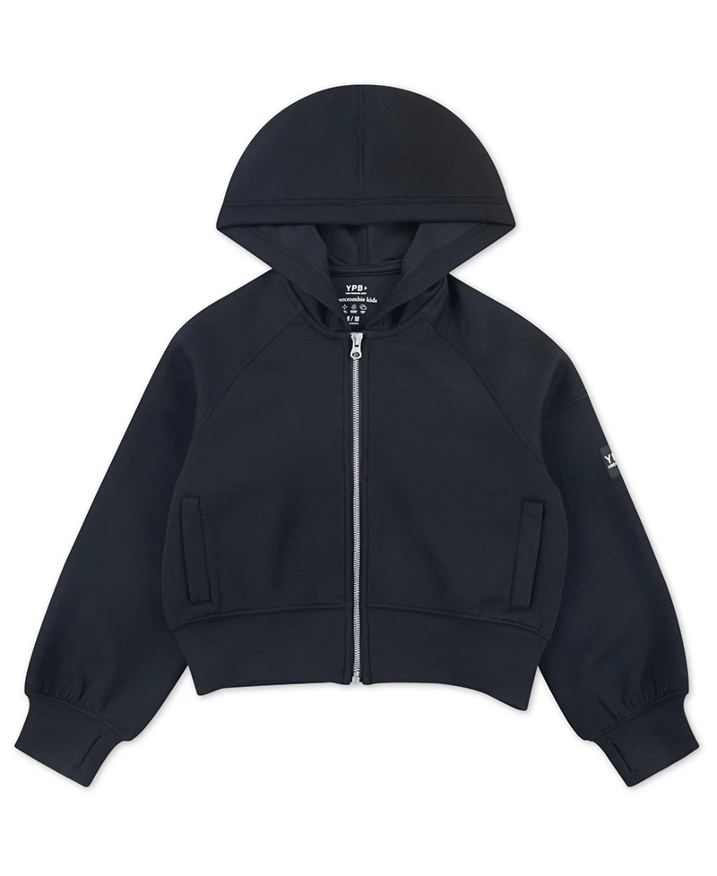 abercrombie kids Girls Ypb neoKNIT Full-Zip Hoodie