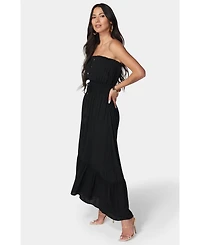 Bebe Women's Strapless Maxi Dress