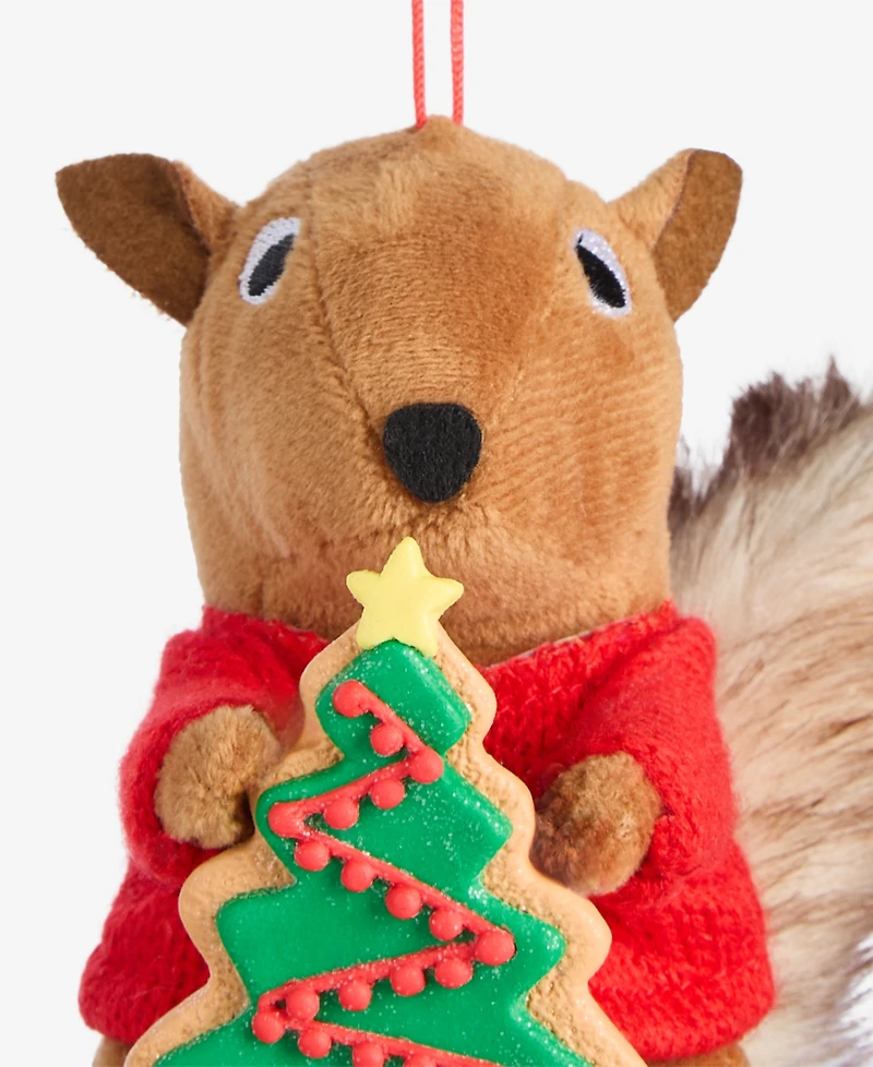 Holiday Lane Tiny Tidings Fabric Chipmunk Ornament, Macy's Exclusive