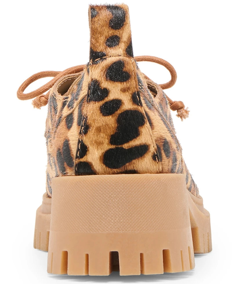 Dolce Vita Women's Milza Platform Lug-Sole Lace-Up Loafers