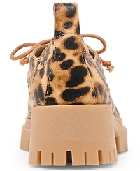 Dolce Vita Women's Milza Platform Lug-Sole Lace-Up Loafers