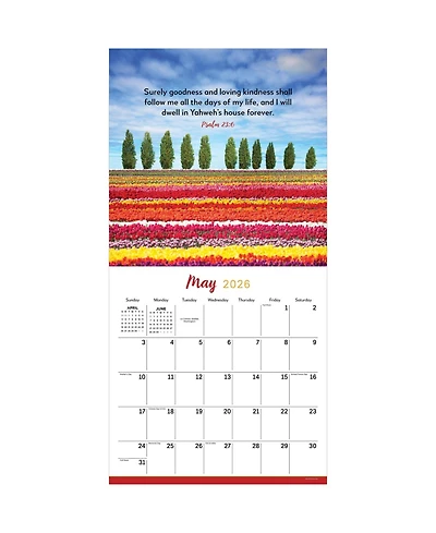 2026 Psalms Wall Calendar