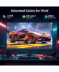 Z-edge G274K 27" 4K Uhd 3840 x 2160 160 Hz 1 ms Ips Gaming Monitor, 1.07 Billion Color, 450cd/m², FreeSync, Hdmi x 2, Dp x 2