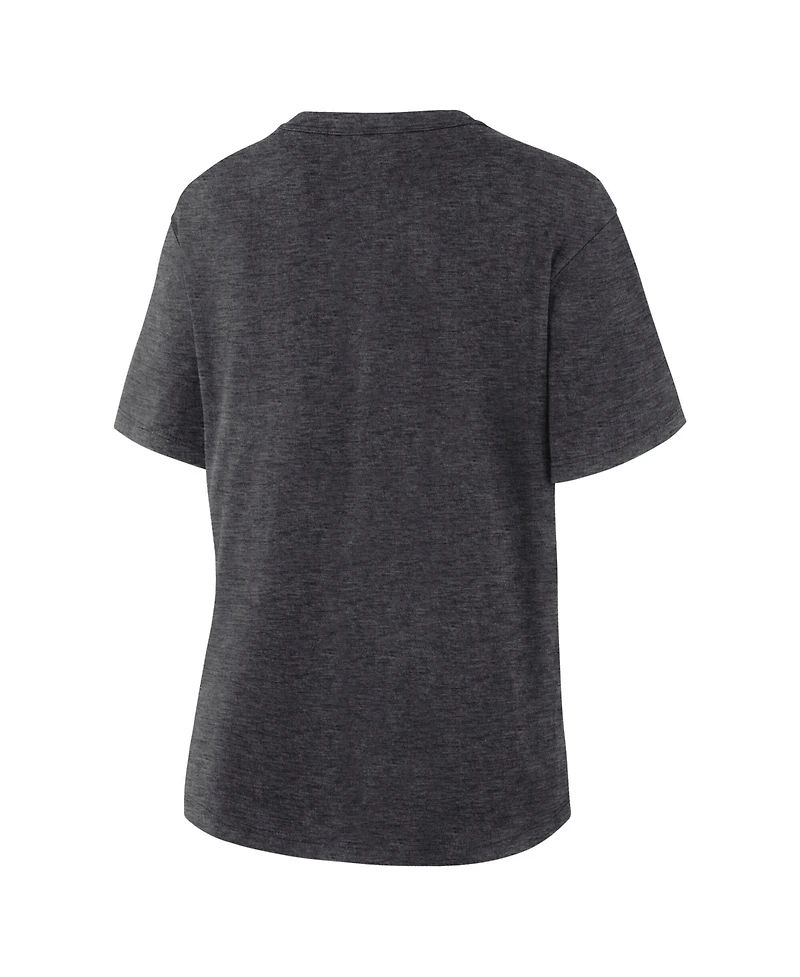 Fanatics Women's Heather Charcoal Florida Panthers 2025 Nhl Eastern Conference Champions Locker Room T-Shirt