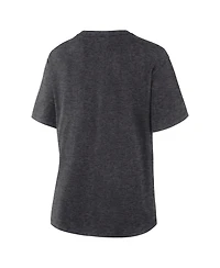 Fanatics Women's Heather Charcoal Florida Panthers 2025 Nhl Eastern Conference Champions Locker Room T-Shirt